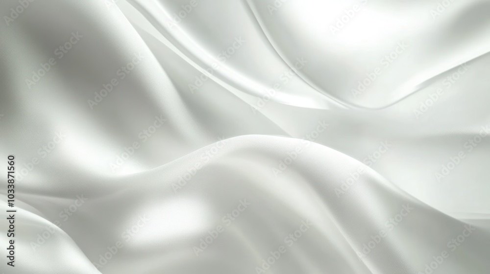 Abstract White Fabric Background Abstract White Fabric Background