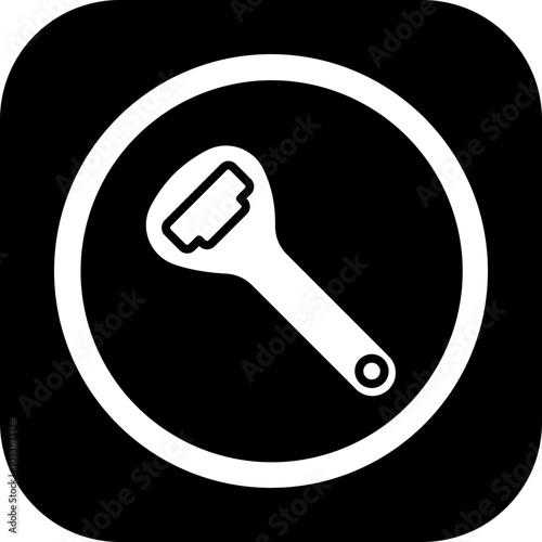 Bottle Opener Icon Design