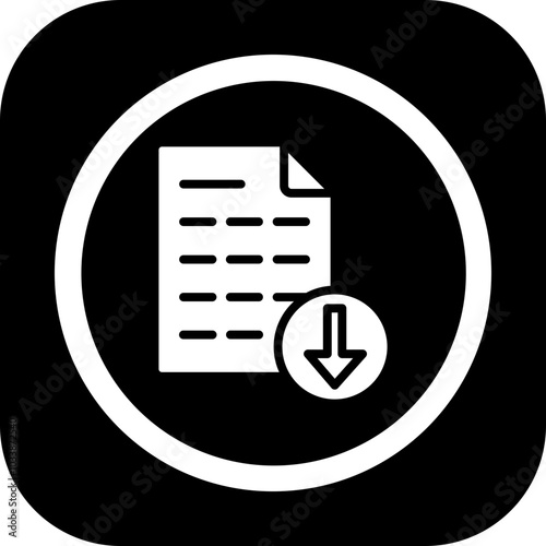 File Download Icon Design