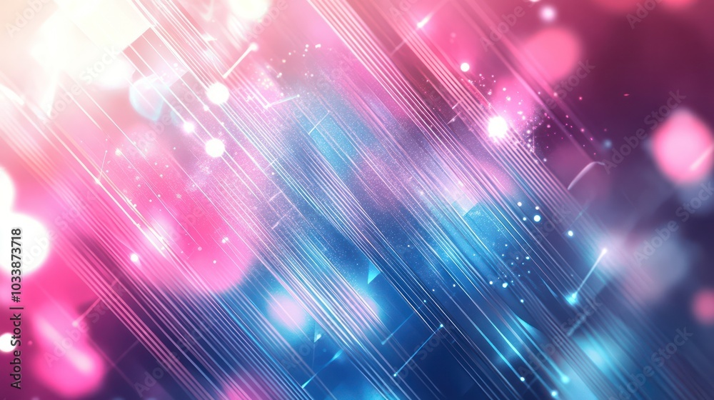 A colorful, abstract background with pink and blue stripes A colorful, abstract background with pink and blue stripes