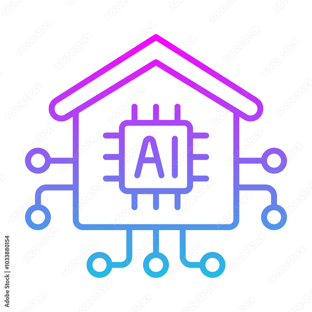 Obraz premium Home Icon