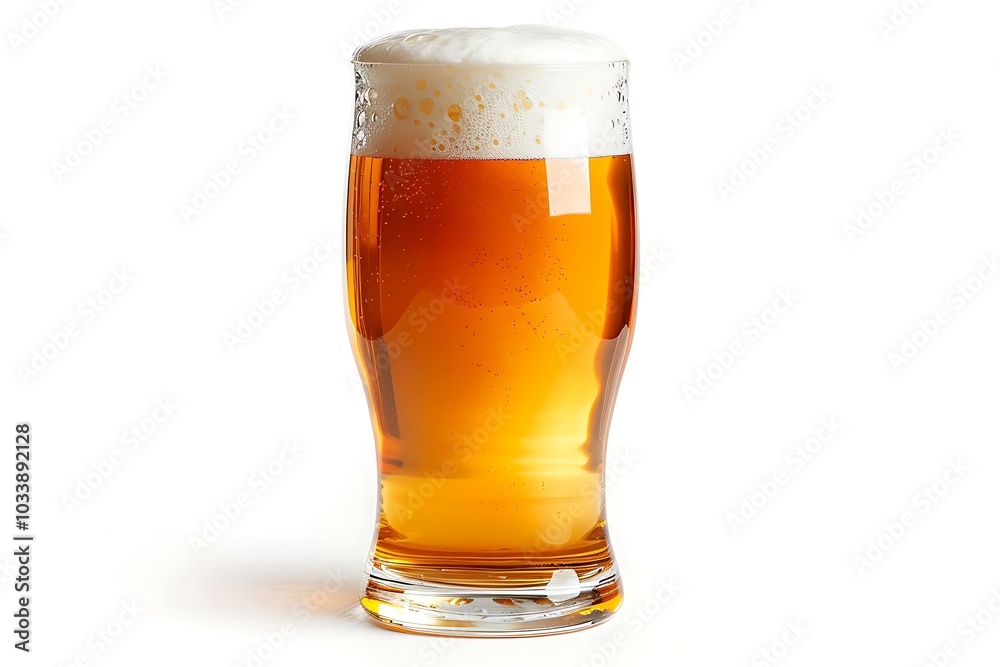 glass of beer isolated on white glass of beer isolated on white