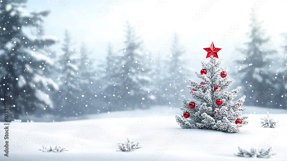 Fototapeta premium Christmas background, merry christmas template
