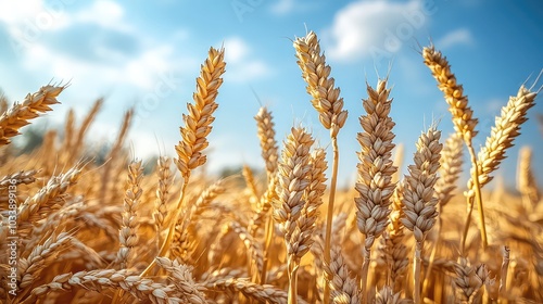 Beautiful Wheat Field, Generative AI