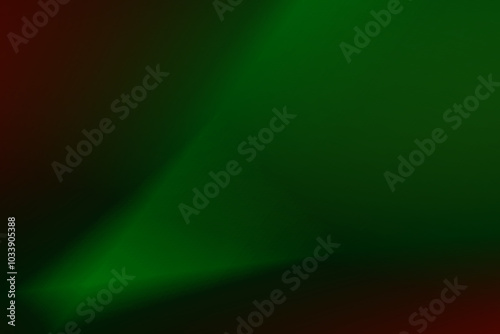 dark green, green blurry gradient on dark grainy background, glowing spot of light, copy space