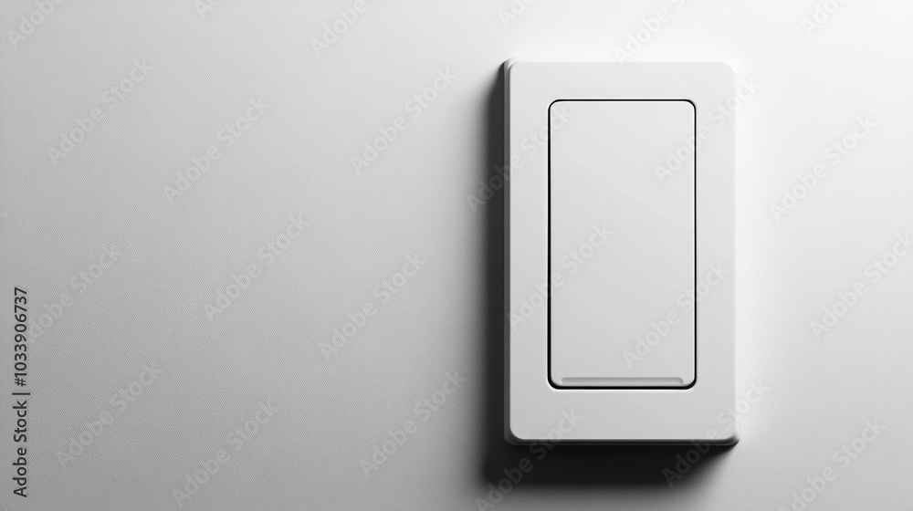 White light switch with ambient lighting White light switch with ambient lighting
