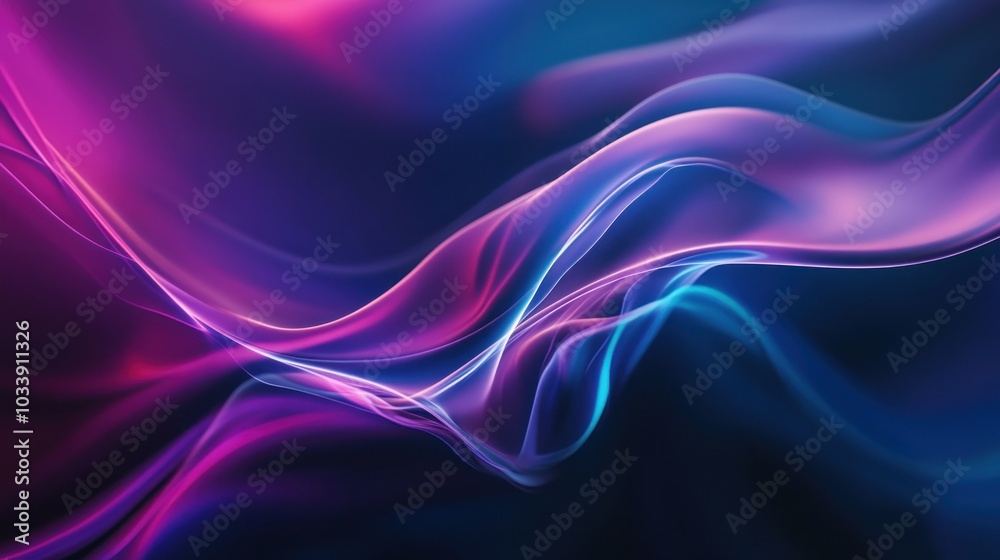 Abstract Glowing Waves Abstract Glowing Waves