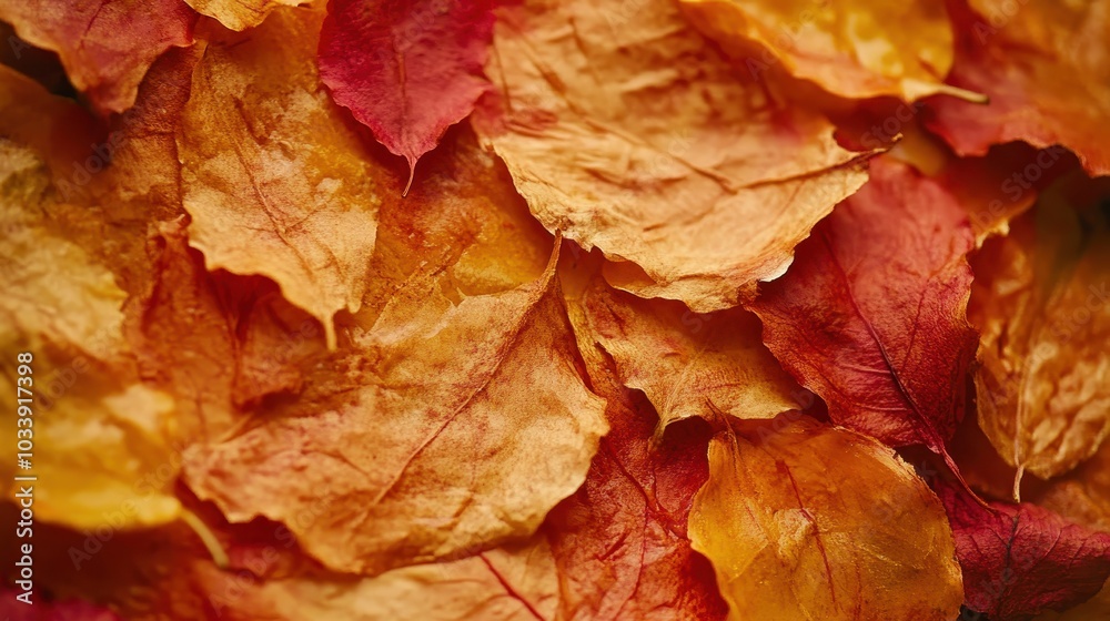 Modern Abstract Autumn Leaf Artwork Modern Abstract Autumn Leaf Artwork