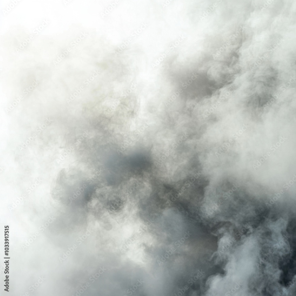 Mystical Abstract Smoke and Fog Texture on White Background Mystical Abstract Smoke and Fog Texture on White Background