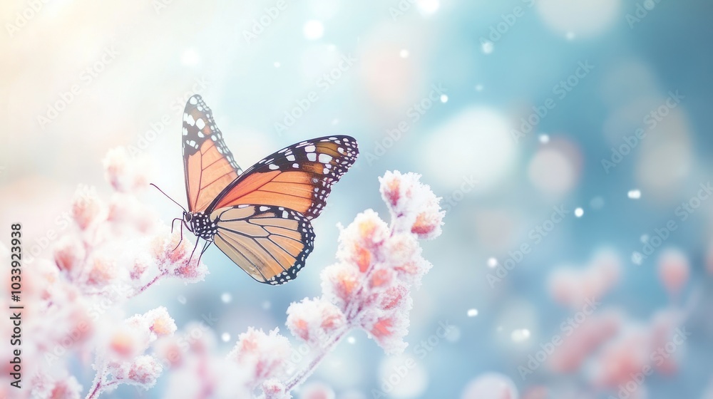 Winter Wonderland Butterfly Winter Wonderland Butterfly