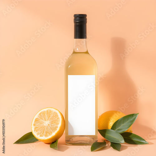 bottle of lemon
