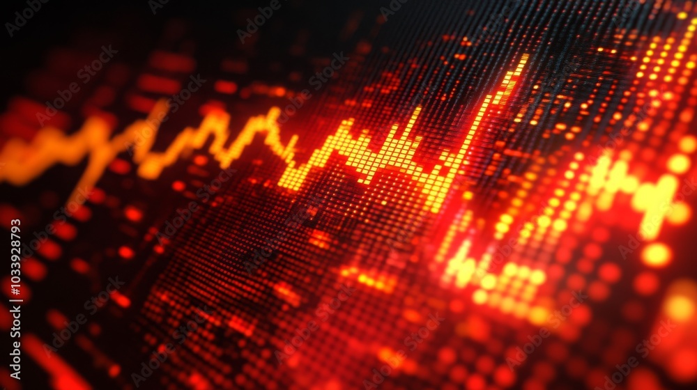 Digital Stock Market Illustration Digital Stock Market Illustration