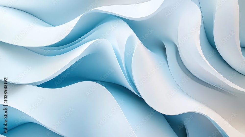 Abstract Blue Wave Abstract Blue Wave