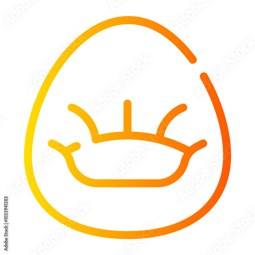 beanbag gradient icon