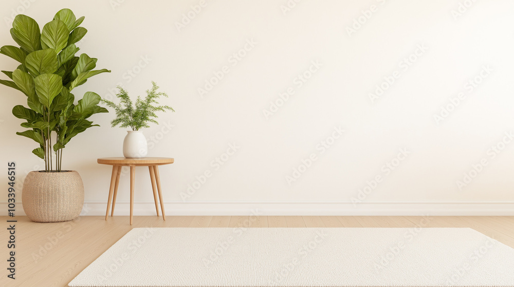 A hallway with cozy decor, soft carpet, wooden floor, and a small table with a vase of flowers A hallway with cozy decor, soft carpet, wooden floor, and a small table with a vase of flowers