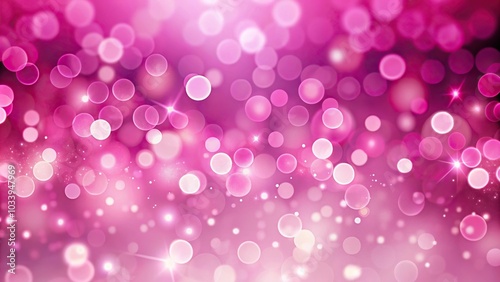 Abstract pink background with bokeh lights