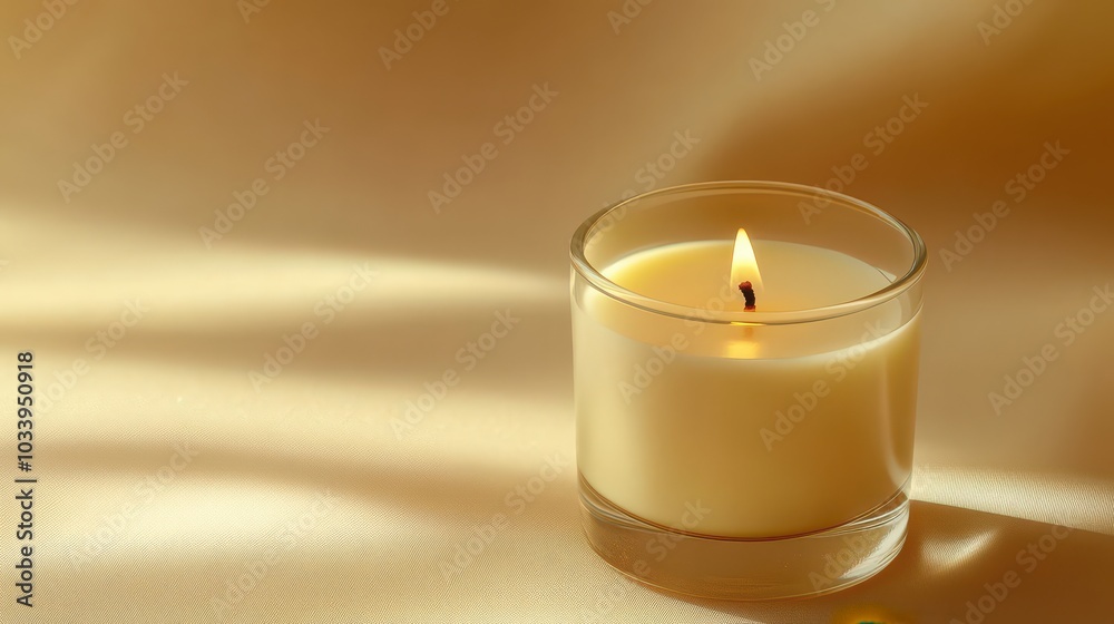 Soothing Candle Lit Glow for Relaxation Soothing Candle Lit Glow for Relaxation