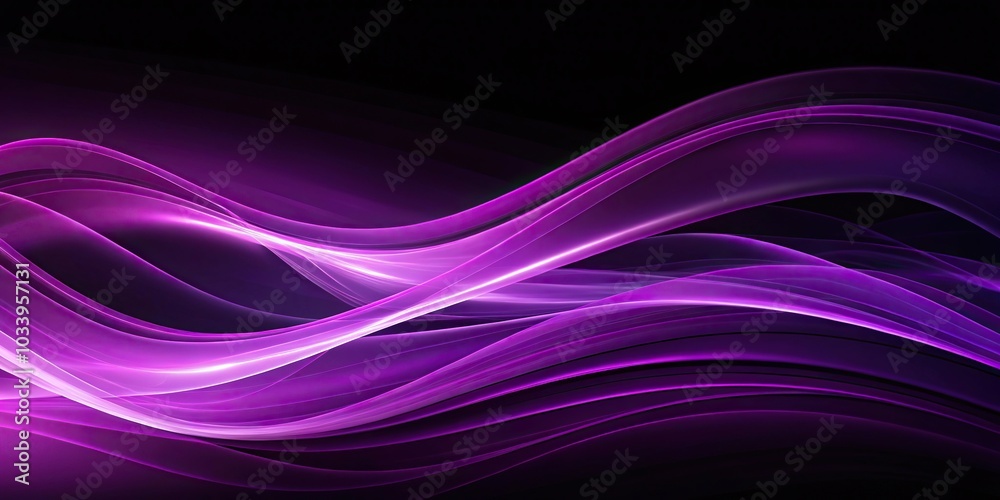 Abstract purple and black wave background Abstract purple and black wave background