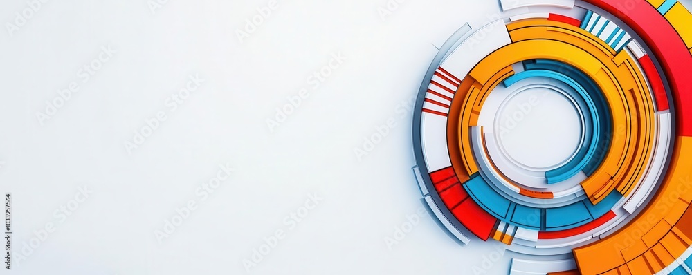 creative marketing element futuristic theme 3D render creative marketing element futuristic theme 3D render
