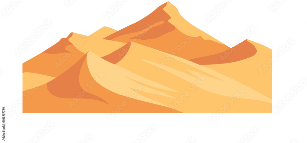 Hand Drawn Desert Illustration Hand Drawn Desert Illustration