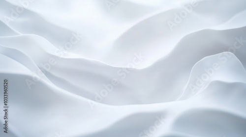 Abstract White Fabric Texture