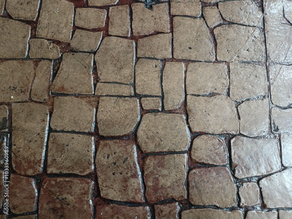 Obraz premium Very interesting and unique floor motif