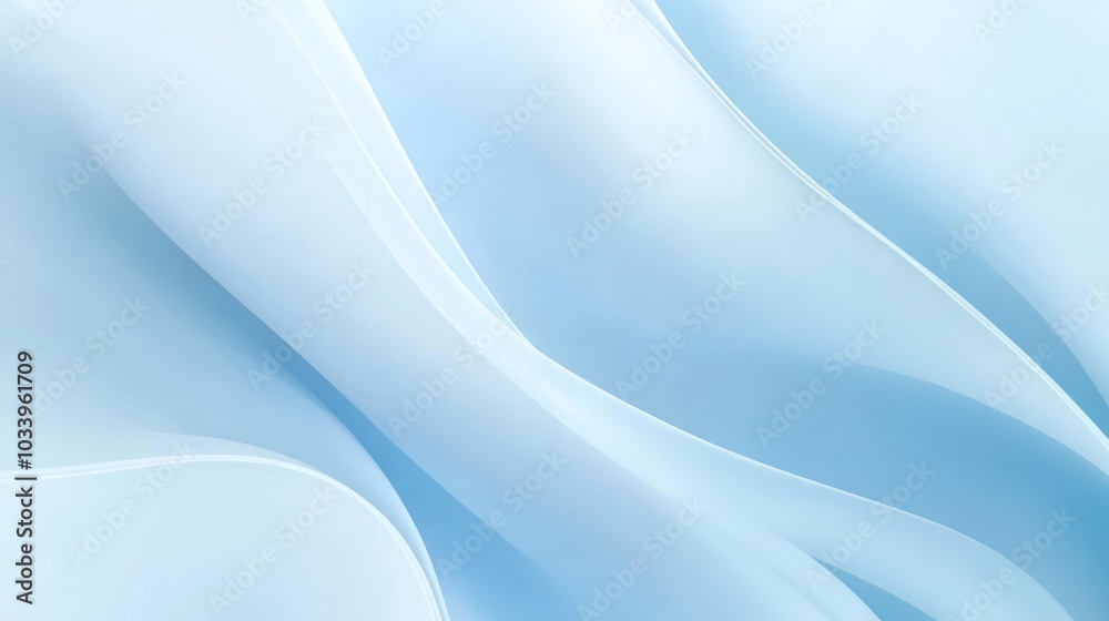 Fototapeta premium Abstract Blue Swirls