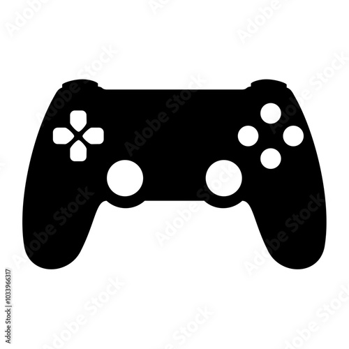 Video game icon. Vector image