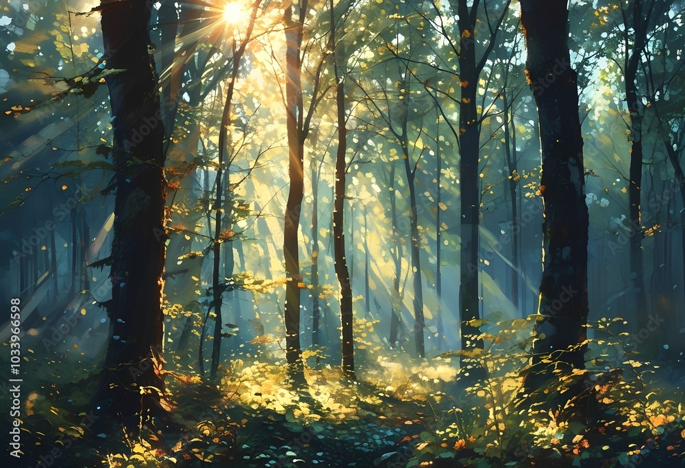 Fototapeta premium sun