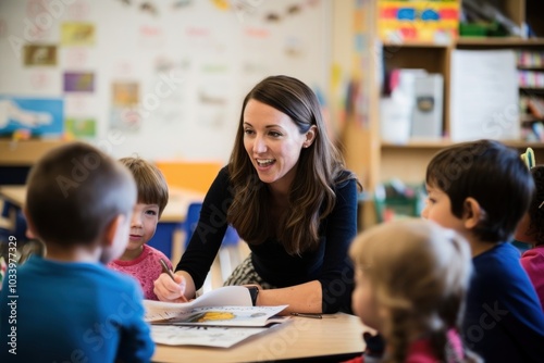 Teacher child classroom student.