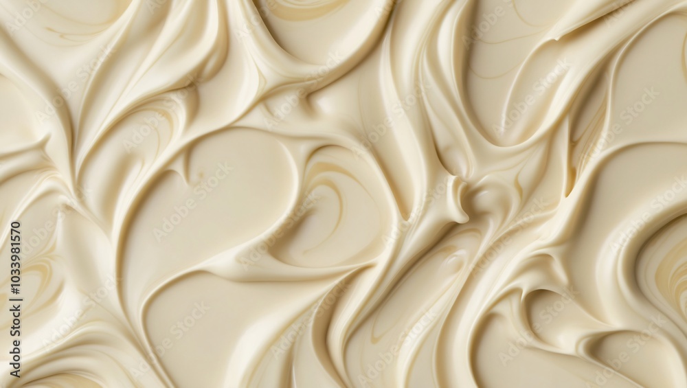 Smooth White Chocolate Fudge Abstract Background Smooth White Chocolate Fudge Abstract Background