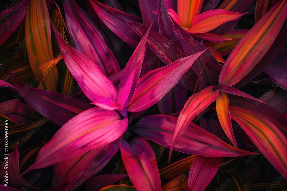 Colorful botanical background Colorful botanical background
