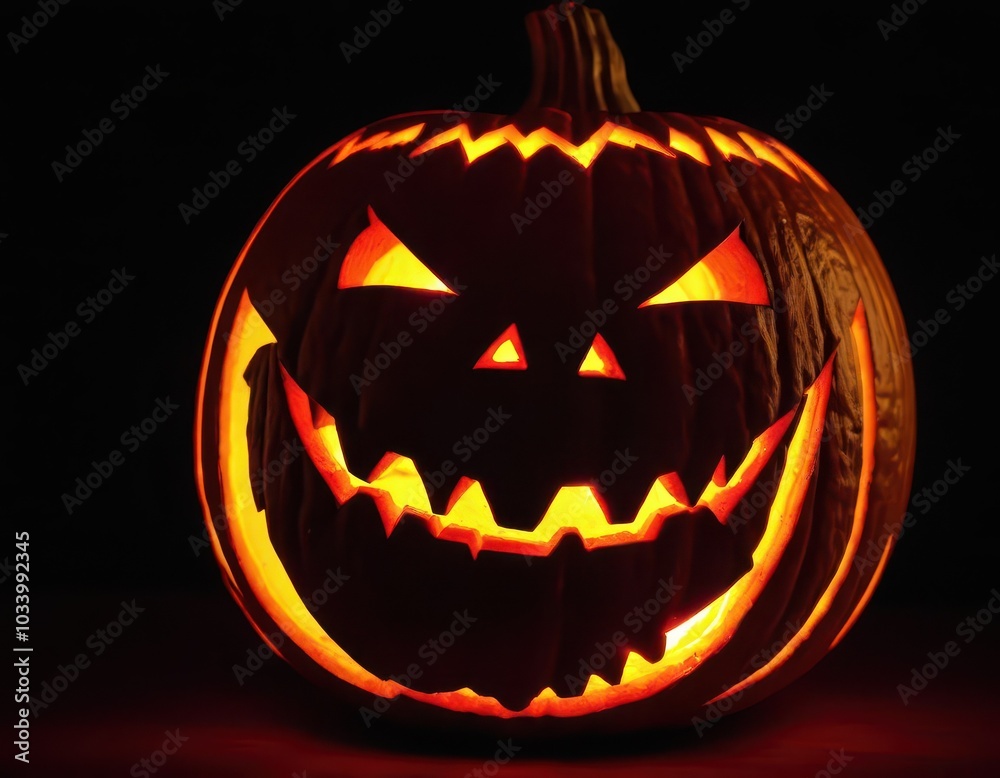 Halloween jack o lantern. Created using generative AI technology Halloween jack o lantern. Created using generative AI technology