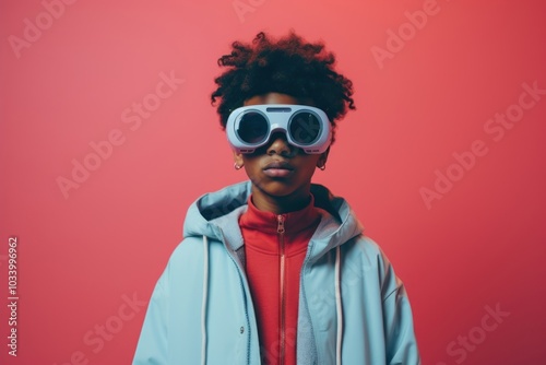 Technology photography sunglasses portrait.