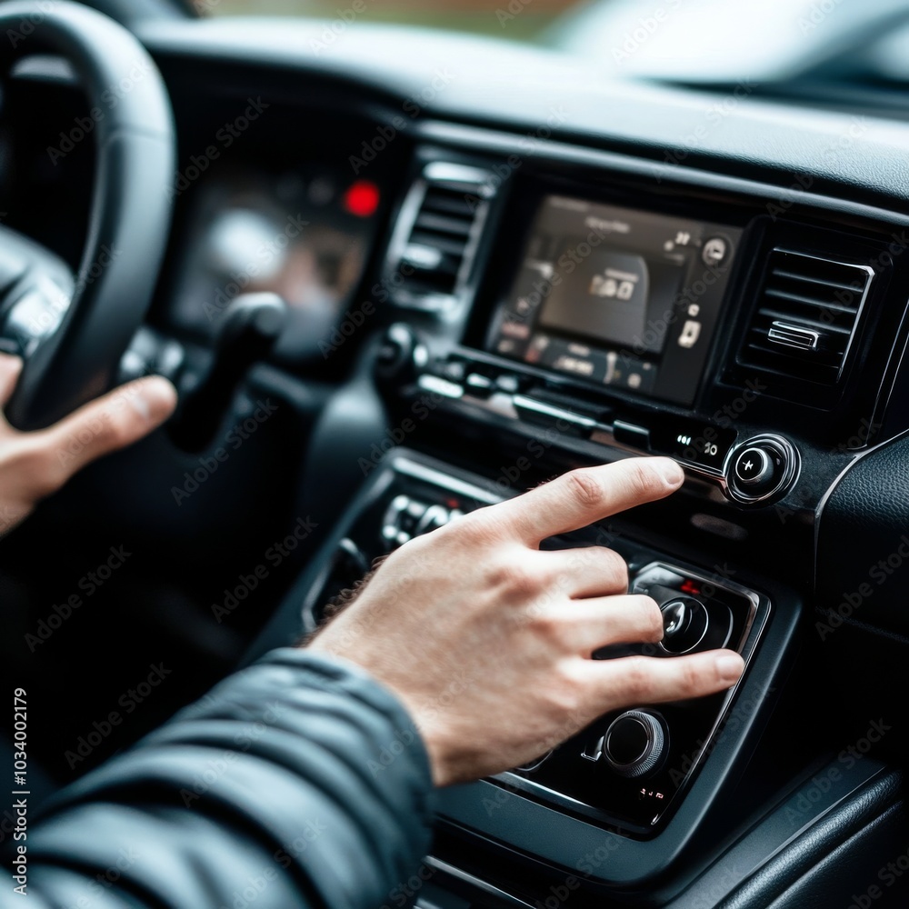 Vehicle audio usage by a person Vehicle audio usage by a person