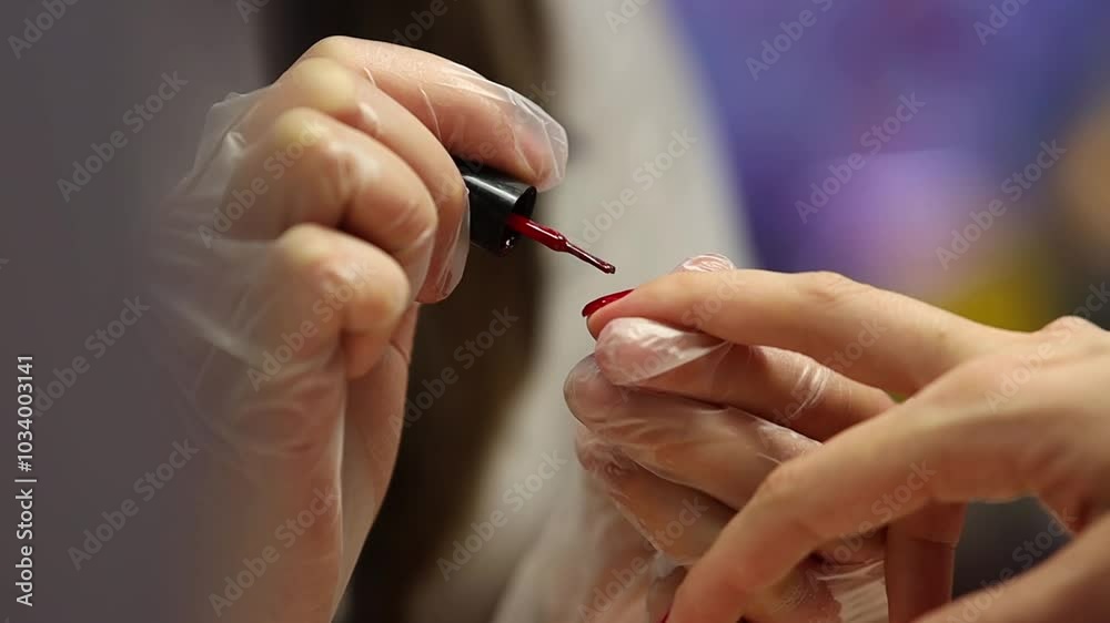 Women's manicure. Female hand undergoing a manicure procedure. The master does a women's manicure. A manicurist files a women's nails in a salon. Hygiene and hand care for woman. manicure design. Women's manicure. Female hand undergoing a manicure procedure. The master does a women's manicure. A manicurist files a women's nails in a salon. Hygiene and hand care for woman. manicure design.