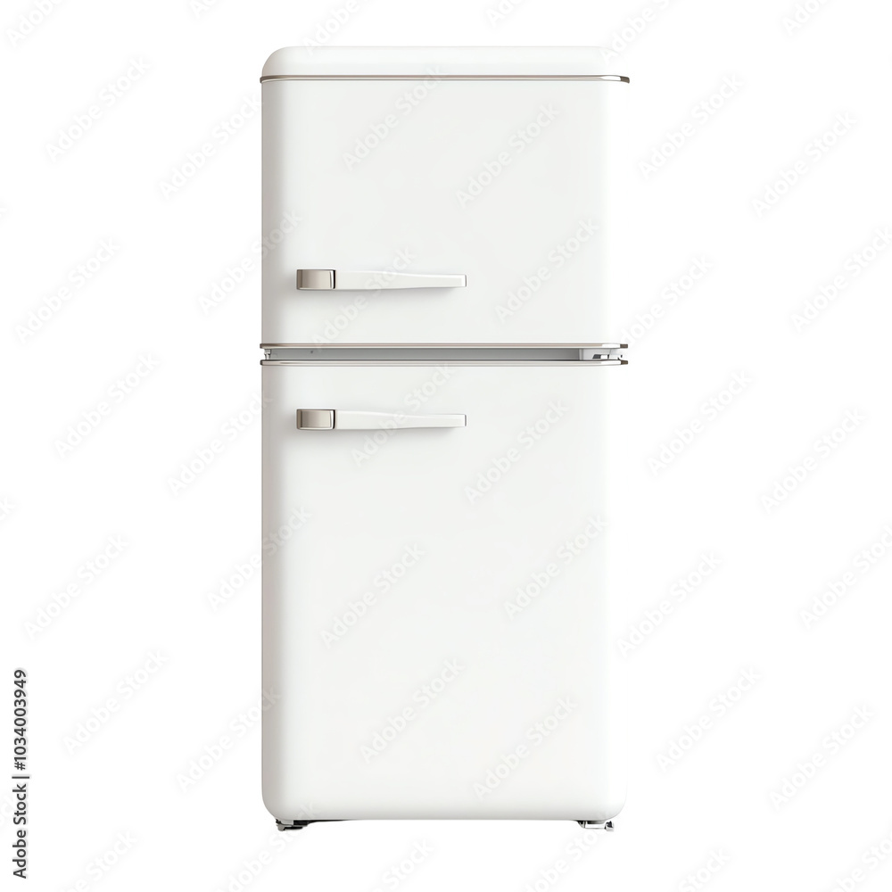 Elegant white refrigerator with a classic design, perfect for modern kitchens and adding a stylish touch to any home. Elegant white refrigerator with a classic design, perfect for modern kitchens and adding a stylish touch to any home.