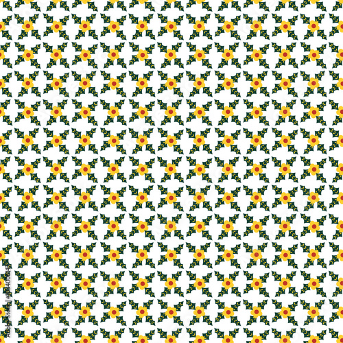 Merry Christmas Holidays Seamless Vector Pattern Design