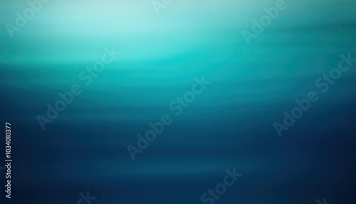 Calm Gradient Ocean Blue Texture Background with Soft Light Transition. Ideal for Websites, Presentations, Marketing Banners, and Minimalist Designs Offering Copy Space for Text or Graphics