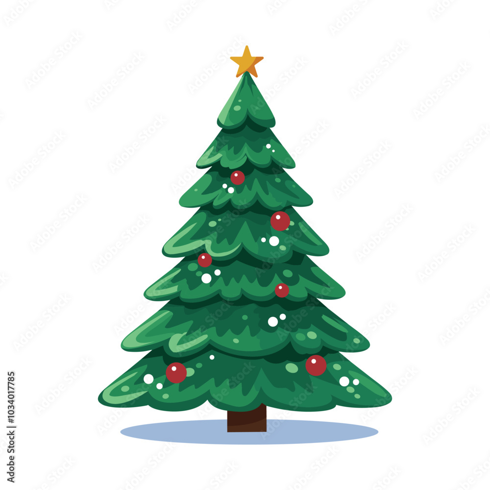 Christmas tree vector design icon Christmas tree vector design icon