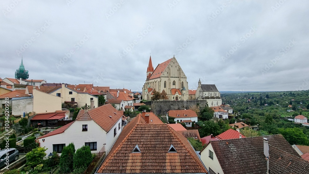 Panorama from Znojmo