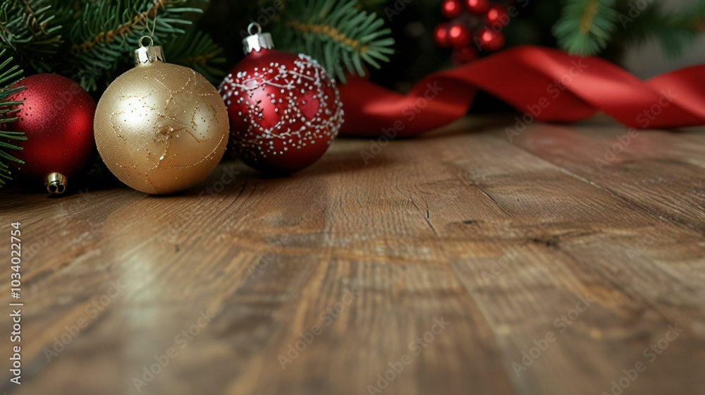christmas decoration on wooden background christmas decoration on wooden background