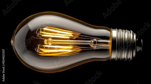 Wallpaper Mural Slow Motion Capture of a Light Bulb Turning On Showing the Glow Spreading Through the Incandescent Filament and Emitting Radiant Luminous Shine Torontodigital.ca