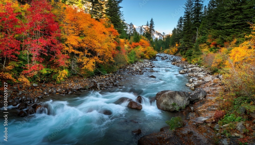 edith creek in all its fall colors at mount rainier edith creek in all its fall colors at mount rainier