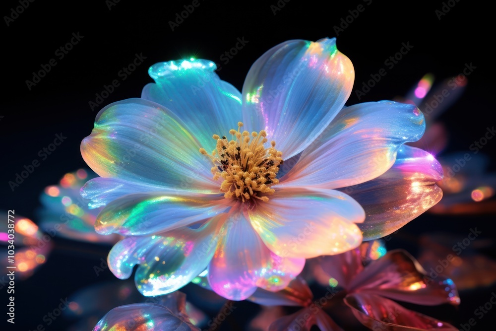 Fototapeta premium Flower blossom nature pollen.