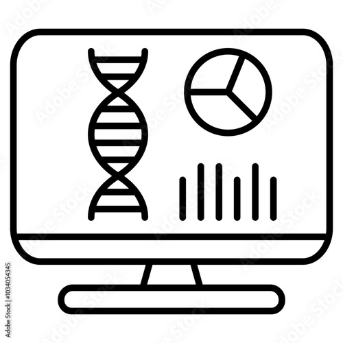 Biological data mining icon
