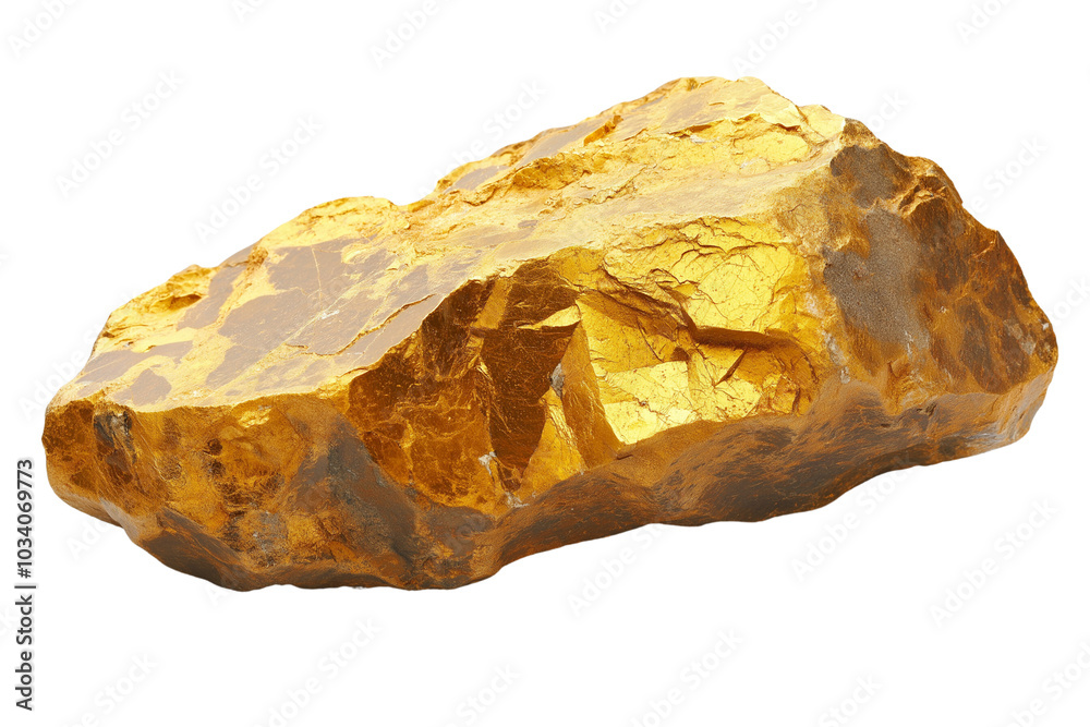 Shinny gold nuggets on white background, cut out png. Shinny gold nuggets on white background, cut out png.