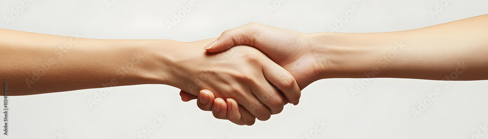Glossy Hands Shaking Symbolizing Agreement in ESG Partnerships | Close-Up Shot with Copy Space for Business Negotiations Glossy Hands Shaking Symbolizing Agreement in ESG Partnerships | Close-Up Shot with Copy Space for Business Negotiations