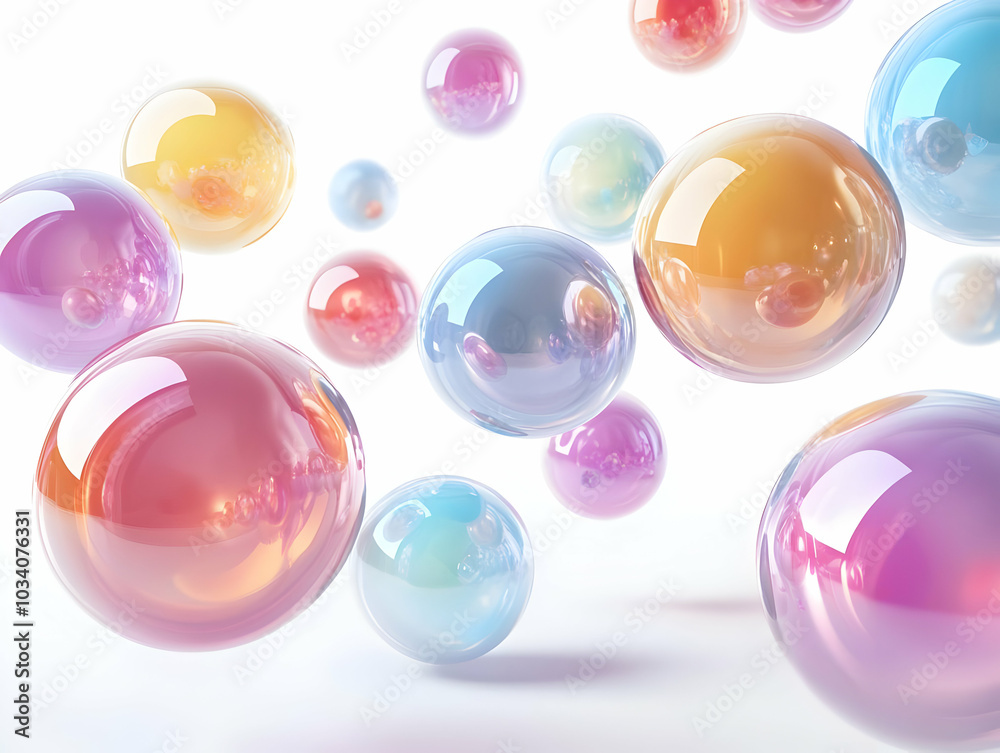Flat Floating Poll Response Orbs with Integrity Cores - Holographic Medium Shot Illustration for Business Insights and Polling Accuracy Flat Floating Poll Response Orbs with Integrity Cores - Holographic Medium Shot Illustration for Business Insights and Polling Accuracy