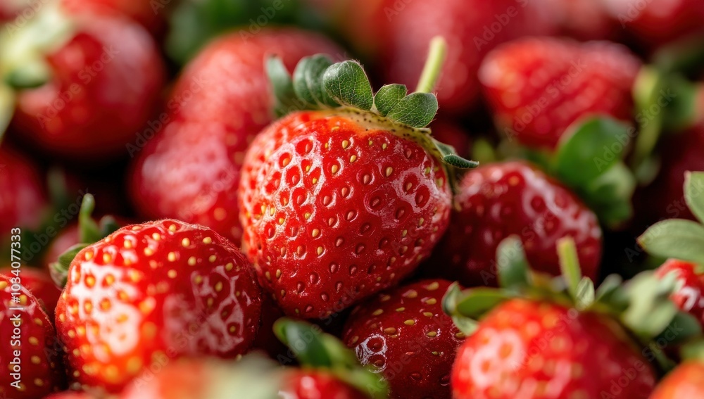 Fresh Red Strawberries Fresh Red Strawberries